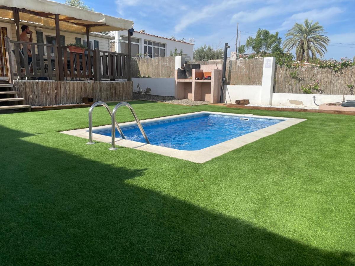 Chalet-Home Familiar "Cal India" "Pet Friendly" Sant Carlos de la Ràpita Exterior foto